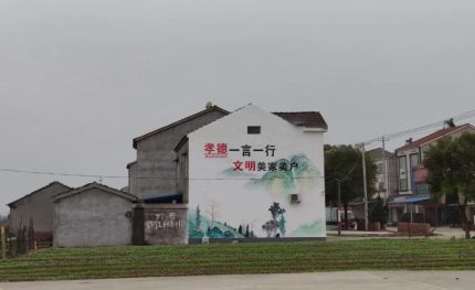 孝昌新农村墙绘
